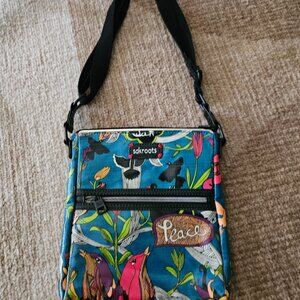 Sakroots Small Crossbody Purse - Peace Design - image 1